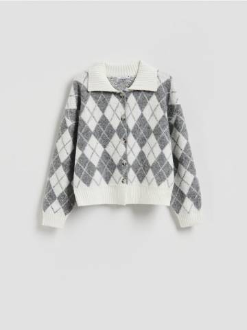 Reserved - LADIES` SWEATER - різнобарвний - 260GV-MLC