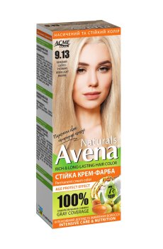 Стойкая крем-краска для волос Acme Color Avena Naturals Permanent Cream Color 9.13 Бежевой светло-русый, 115 мл