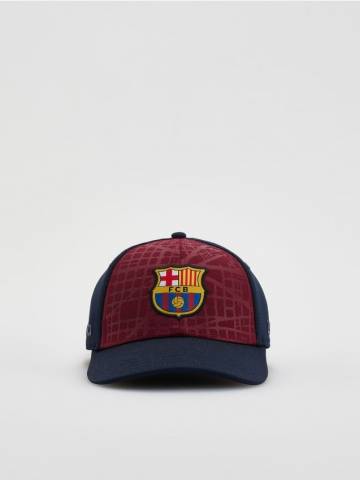 Reserved - Бейсболка FC Barcelona - буряковий - 934GQ-83X