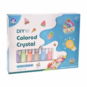 Детский набор для творчества YG Toys Colored Crystal с глиттером и кристаллами, от 3 лет (2021) Детский набор для творчества YG Toys Colored Crystal с глиттером и кристаллами, от 3 лет (2021)