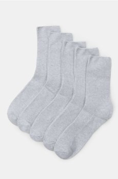 Шкарпетки, 5 пар - сірий