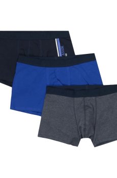Трусы-боксеры мужские U.S. Polo Assn. 80307, Navy/Sax/Navy Melange, размер L, 3 шт