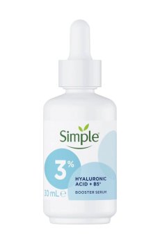 Сыворотка для лица Simple Booster Serum 3% Hyaluronic Acid + Vitamin B, 30 мл