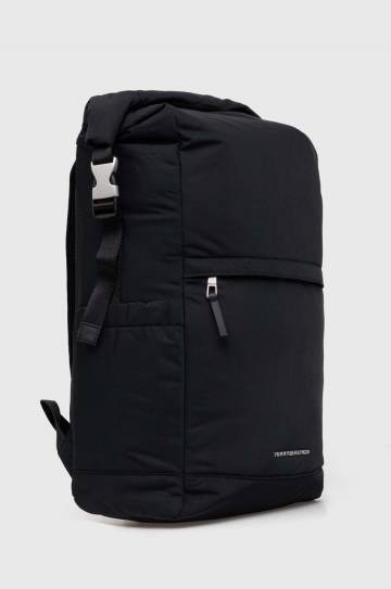 Рюкзак Tommy Hilfiger мужской цвет чёрный большой однотонный Рюкзак Tommy Hilfiger мужской цвет чёрный большой однотонный
