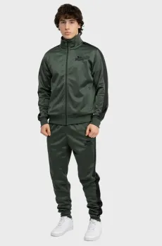 Мужской оливковый спортивный костюм (кофта, брюки) PEMBER Оливковый XXL Lonsdale 113952