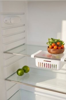 Підвісний органайзер з регульованою шириною - середньо-сірий