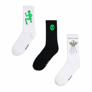 Cropp - Шкарпетки, 3 пари - зелений Cropp - Шкарпетки, 3 пари - зелений