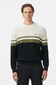 Мужской черный свитер Черный L-XL Lacoste AH2614031