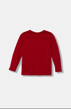 Хлопковый детский лонгслив Guess