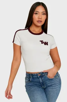 Женский белый джемпер Белый S Tally Weijl SPUVISHAMIA