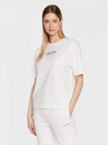 Calvin Klein Футболка Coordinates Logo Graphic K20K204996 Білий Relaxed Fit Calvin Klein Футболка Coordinates Logo Graphic K20K204996 Білий Relaxed Fit