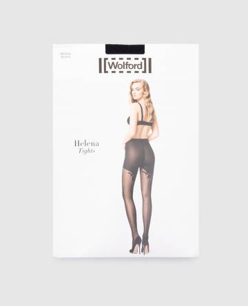 Черные колготки Helena в узор 20 Den Черные колготки Helena в узор 20 Den
