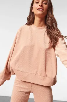 Женский пудровый джемпер DAVEN Розовый L Etam 6529921