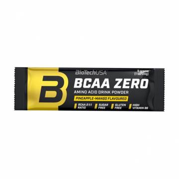 Аминокислота BioTech USA BCAA Zero Ананас-манго, в порошке, 9 г Аминокислота BioTech USA BCAA Zero Ананас-манго, в порошке, 9 г
