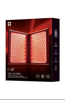 Led-панель с красным светом для процедур по уходу за лицом и телом FOREO FAQ Dual LED Panel