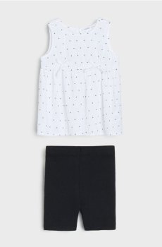 Трикотажний комплект - кремовий