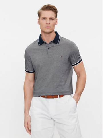 Tommy Hilfiger Поло Monotype Oxford Collar Reg Polo MW0MW34778 Сірий Regular Fit Tommy Hilfiger Поло Monotype Oxford Collar Reg Polo MW0MW34778 Сірий Regular Fit