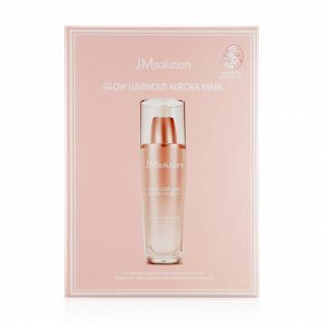 Тканевая маска для лица JMsolution Glow Luminous Aurora Mask с жемчугом и розой, 30 мл Тканевая маска для лица JMsolution Glow Luminous Aurora Mask с жемчугом и розой, 30 мл