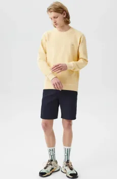 Мужская желтая толстовка Желтый L Lacoste SH035555Z
