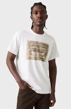 Мужская белая футболка Белый S Levi’s® 16143;2608