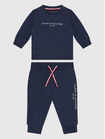 Tommy Hilfiger Спортивний костюм Baby Essential KN0KN01485 Cиній Regular Fit Tommy Hilfiger Спортивний костюм Baby Essential KN0KN01485 Cиній Regular Fit