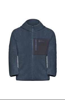 Детская кофта Jack Wolfskin ICE CURL HOOD