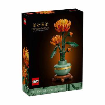 Конструктор LEGO Icons Хризантема, 278 деталей, от 18 лет (10368) Конструктор LEGO Icons Хризантема, 278 деталей, от 18 лет (10368)