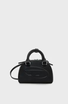 Женская черная кожаная сумка DOME Черный ONESIZE Diesel X10464 P8279