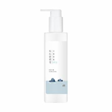 Очищающее молочко для лица Round Lab 1025 Dokdo Cleansing Milk с морской водой, 200 мл Очищающее молочко для лица Round Lab 1025 Dokdo Cleansing Milk с морской водой, 200 мл