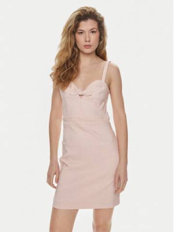 Guess Коктейльна сукня Sl Lilia W4GK13 WG492 Рожевий Slim Fit Guess Коктейльна сукня Sl Lilia W4GK13 WG492 Рожевий Slim Fit