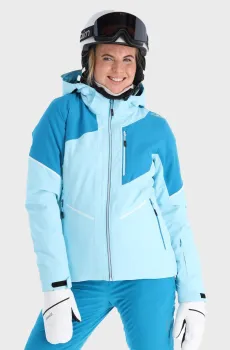 Женская голубая лыжная куртка Голубой 40 CMP 33W0666-L219