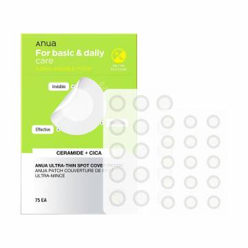 Патчи для лица Anua Ultra-Thin Spot Cover Patch против акне, 75 шт