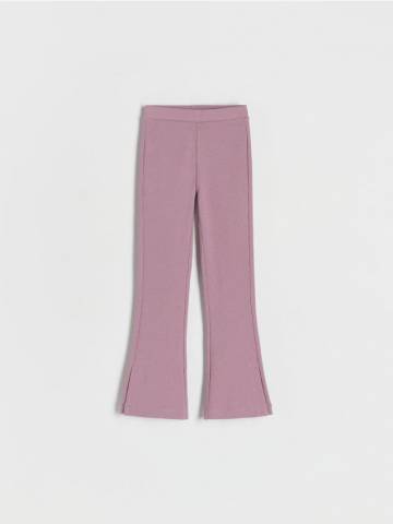 Reserved - Джинси-кльош з розрізами - світло-ліловий - 822CY-40X