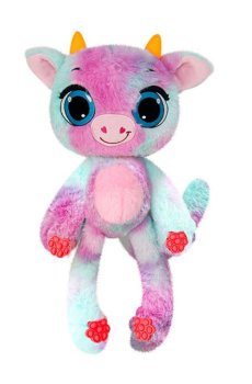 Мягкая игрушка Bubble Pops Вишневая коровка, с рождения, 20 см (2402005/10)