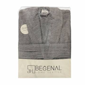 Халат банный Soho Begenal Home Textile, Royal Gray, размер M (6892282) Халат банный Soho Begenal Home Textile, Royal Gray, размер M (6892282)