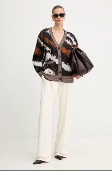 Кардиган с добавлением шерсти альпаки Missoni