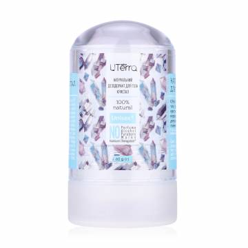 Натуральный дезодорант для тела UTerra Native Кристалл, 60 г Натуральный дезодорант для тела UTerra Native Кристалл, 60 г