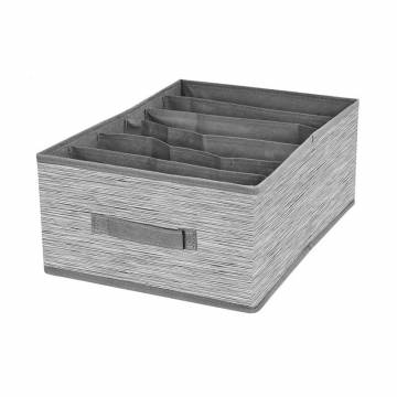 Органайзер складной на 6 секций Idea Home NP-255 Grey, 42*30*17 см (NP-255 ткан. 6ком. Grey) Органайзер складной на 6 секций Idea Home NP-255 Grey, 42*30*17 см (NP-255 ткан. 6ком. Grey)