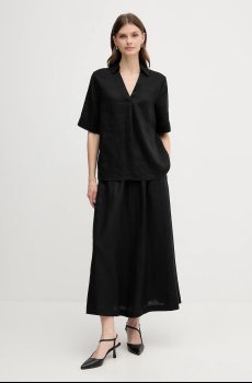 Льняная блузка United Colors of Benetton