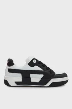 Мужские кожаные кроссовки D-OLLIE Белый 41 Diesel Y03796 P7483