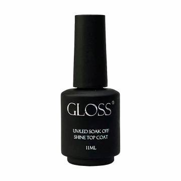 Топ для гель-лака Gloss Shine Top Coat без липкого слоя, с эффектом мерцания, 11 мл Топ для гель-лака Gloss Shine Top Coat без липкого слоя, с эффектом мерцания, 11 мл