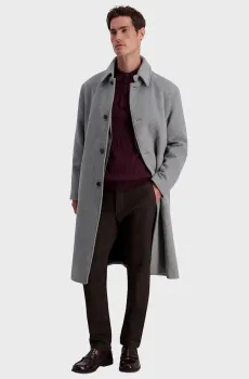 Мужское серое пальто Серый 52 Pierre Cardin PC.-C8 10310.0173