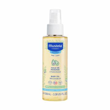 Детское масло для массажа Mustela Bebe Baby Oil, 100 мл Детское масло для массажа Mustela Bebe Baby Oil, 100 мл