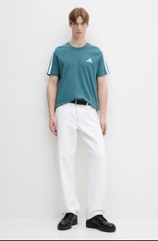 Хлопковая футболка adidas