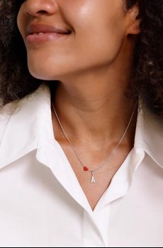 Серебряный кулон Design Letters