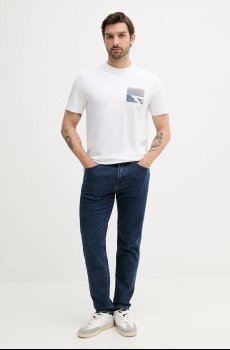 Хлопковая футболка BOSS Orange Te_Container