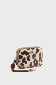 Женский бежевый кошелек с узором Бежевый ONESIZE Bimba Y Lola 262BBK140.10181