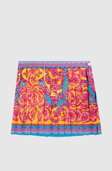 Детская юбка в принт Electric Barocco