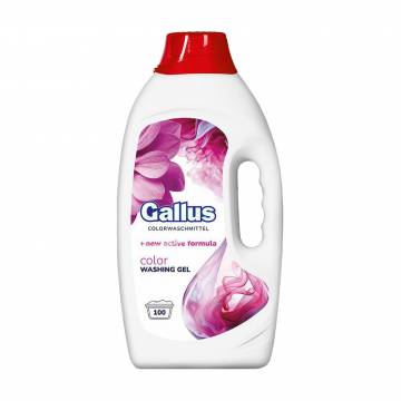Гель для стирки Gallus Color для цветных вещей, 100 стирок, 4 л Гель для стирки Gallus Color для цветных вещей, 100 стирок, 4 л