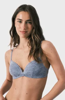 Женский голубой бюстгальтер Charming Голубой 70B womensecret 4023392
